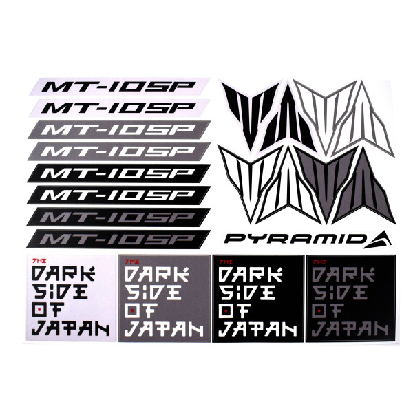 Pyramid Plastics Pyramid decals | yamaha mt-10 sp | set of 21